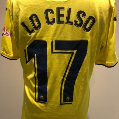 ¡Camiseta del Villarreal C.F usada por Giovani Lo Celso!