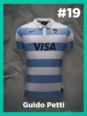 Pumas: Camiseta usada por Guido Petti