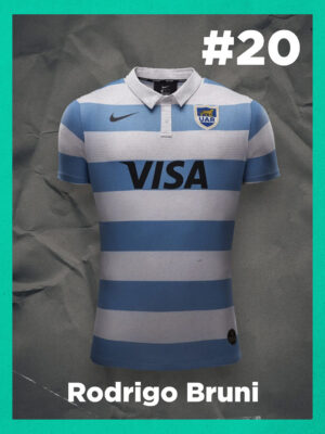 Pumas: Camiseta usada por Rodrigo Bruni