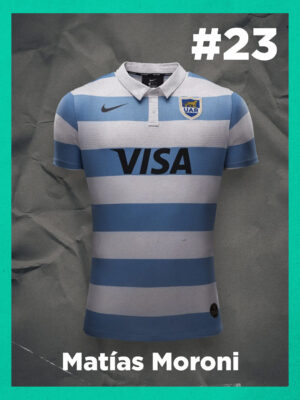 Pumas: Camiseta usada por Matías Moroni