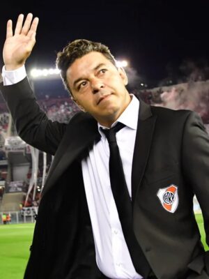 El mítico saco original de Marcelo Gallardo