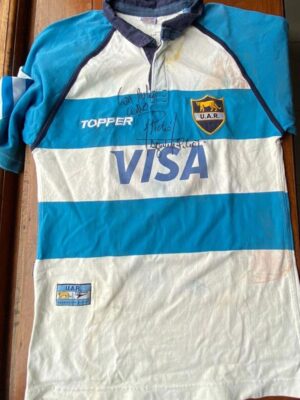 La camiseta de Agustín Pichot ante Australia 2000