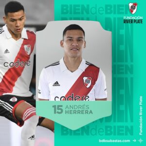 Camiseta de Andrés Herrera usada en juego