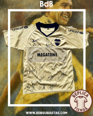 RÉPLICA: Boca Juniors Temporada 2007 talle niño, firmada