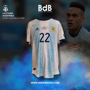 Camiseta de Selección Argentina de Lautaro Martínez - Match Issue