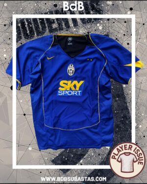 JUVENTUS 2004: Player Issue Paolo Montero con firma