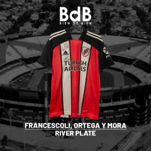 RIVER PLATE: Enzo Francescoli, Ariel Ortega y Rodrigo Mora