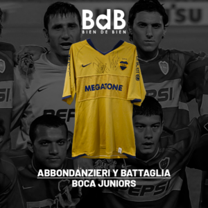 BOCA JUNIORS: Roberto Abbondanzieri y Sebastián Battaglia