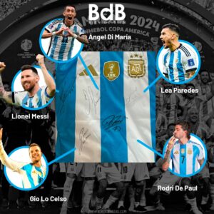 Argentina 2024: Messi, Di María, Paredes, Lo Celso, De Paul ¡Los campeones!