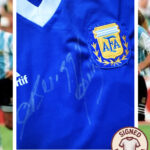 Claudio Caniggia Argentina 1990: Signed memorabilia (Subasta en dólares)