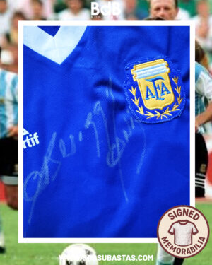 Claudio Caniggia Argentina 1990: Signed memorabilia (Subasta en dólares)